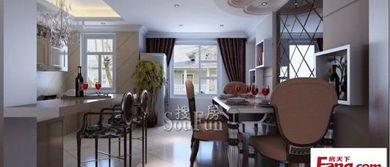 广州郡华装饰设计工程公司 旧房翻新专家 现代简约 三居室